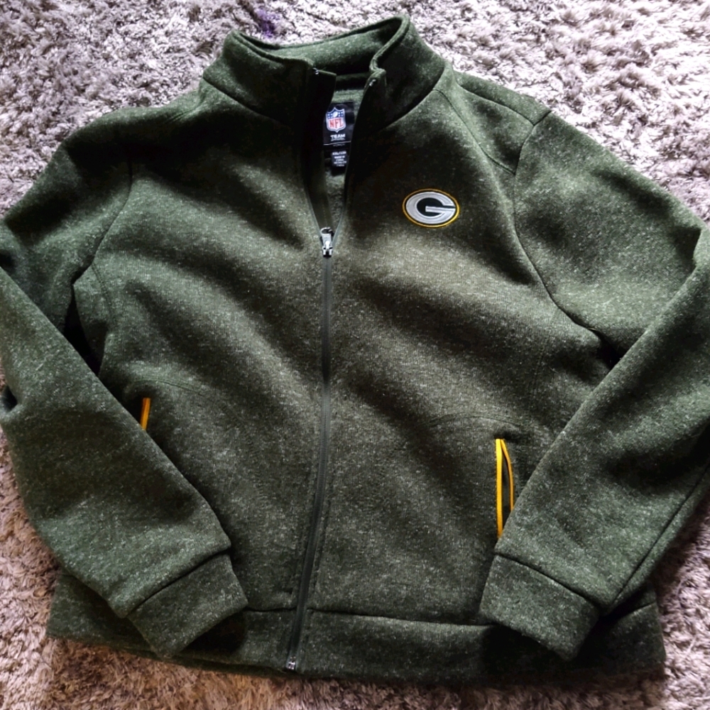 Women's Green Bay Packer zip up